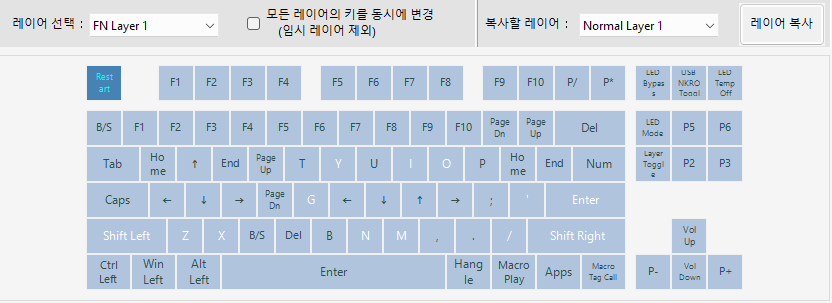 Key Mapping - FN Layer